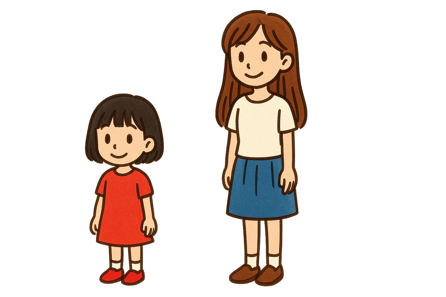 【文型】「〜なります」変化を表すイラスト|日本語教育のイラストサイト